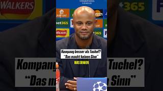 Kompany besser als Tuchel? #fcbayern #shorts