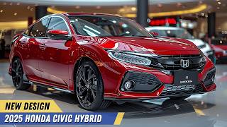 2025 Honda Civic Hybrid раскрыл - Sport Touring Trim с поразительными новыми функциями!