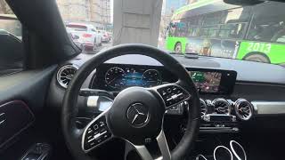 On my way home from work, Mercedes GLB, POV Driving in Seoul Korea #mercedes #benz #suv