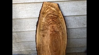 Woodmaster Planer 725 video: figured Cherry slabs