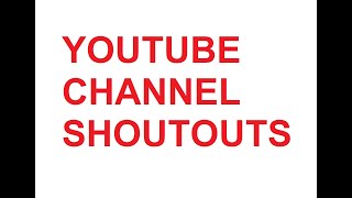 Youtube Shoutouts #philately #stamps #numismatics