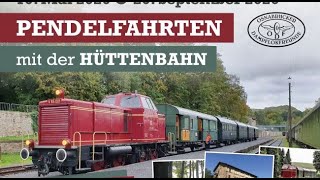 V65 001 Pendelfahrten auf der Hüttenbahn 20.09.2020 (HD)