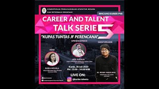 Career and Talent Talk Series #5 : Bincang Karier PNS JF Perencana