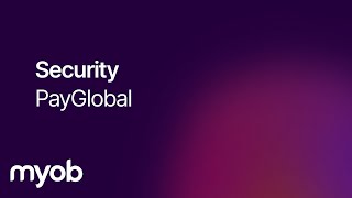 PayGlobal: Security