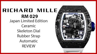 ▶ Richard Mille Automatic Ceramic NTPT Japan Limited Edition RM029 - REVIEW