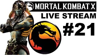 Mortal Kombat X Live Stream #21: Online Ranked Matches (Facecam / Live Chat)