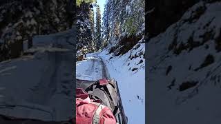 Snow Ride Shimla Himachal Pradesh Indua  Deorighat to Shimla