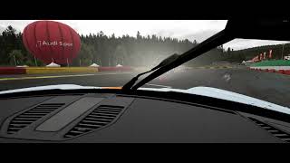 992 GT3 Cup Car - Circuit de Spa-Francorchamps in the Wet