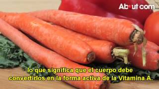 Los alimentos ricos en Vitamina A