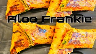 Aloo Frankie recipe  🌯😋 easy nd tasty Aloo Frankie 🌯