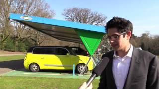 Testing the future London's solar-powered taxi