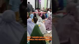 TARAWIH DI AWAL RAMDHAN