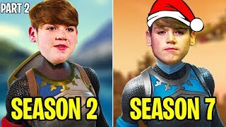 🇬🇧🔥Mongraal SEASON 2 VS SEASON 7 | Evolution Of Mongraal Part 2