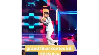 Kakak bertrand di grand final kontes kdi 2019