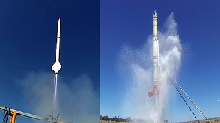 Water and Pyro Rocket Flights