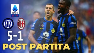 INTER MILAN 5-1: THURAM MKHITARYAN E INZAGHI MONUMENTALI | POST PARTITA