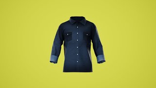 How to TEXTURE a DENIM GARMENT in BLENDER - Tutorial