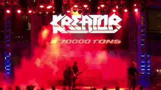 Kreator on 70K Metal Cruise 2018 2nd Set