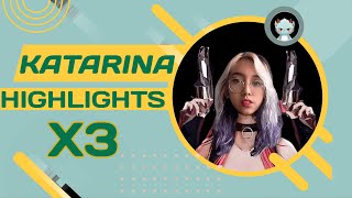 🤯 Insane Katarina Valorant Moments! X3