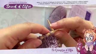 TUTO SNOOD D'ELFIE - ÉTAPE 5