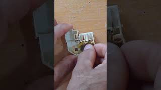 Automatic washing machine door lock repair  إصلاح قفل باب غسالة الملابس الأتوماتك