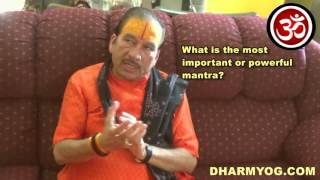 What is the most important  or powerful mantra? (Hindi)