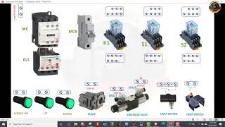 Hydraulic Press Machining wiring connection