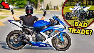 Trading my Quad For a Street Bike on FaceBook MarketPlace!