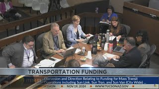 Discussion on mass transit funding continues