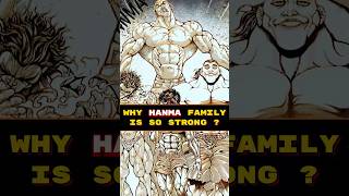 Why Hanma Family is so Strong 😱😍❗️❗️#baki #anime #shorts