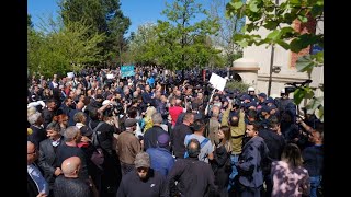 Belind Këlliçi — Protesta e 26-të para Bashkisë Tiranë