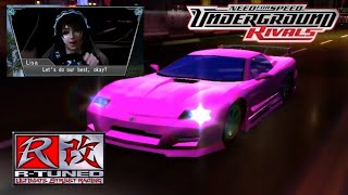 NFS Underground Rivals Lisa's Corvette (R Tuned Ultimate Street Racing)