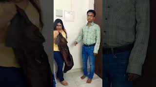 My Husband welcome Home Routine #shorts #funny #tiktok #sigma #memes  #surabhimanishvlog