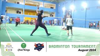 Women's Doubles Match 2 | Full Video | Badminton Tournament | Chai Kings #chennai