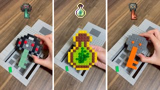 Crafting Impossible Minecraft items BUT Lego!