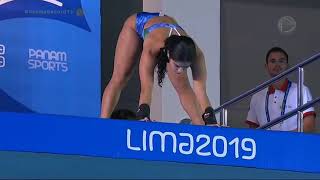 Andressa Lima🇧🇷 - Pan-americano de Lima 2019 |  Saltos Ornamentais