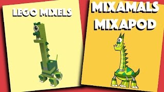 LEGO Mixels - Mixamals - Mixapod Stop Motion Build