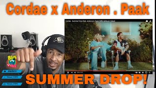 PRODUCED BY J. COLE!! Cordae - Summer Drop (feat. Anderson .Paak) (Reaction)