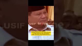 DIALOG PRABOWO & UST. ABDUL SOMAD 5 THN YANG LALU JADI KENYATAAN...