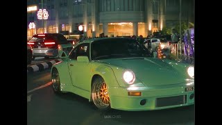 Porsche 993 Widebody in Kuching, Sarawak