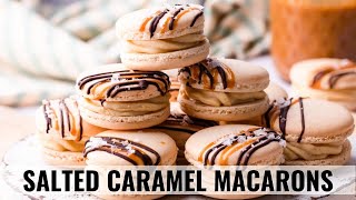 Salted Caramel Macarons