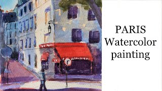 PARIS Watercolor and Ink Painting and Sketching Architecture | Domestika Art Course Review