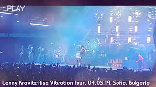 Lenny Kravitz-Rise Vibration tour 04.05.2019, Sofia, Bulgaria