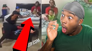 Man Catches Baby Mama Cheating on Him and Brings Out the BLICKY