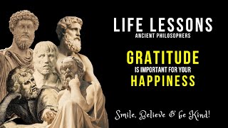 Be GRATEFUL! It is IMPORTANT for your HAPPINESS! #gratitude #howtobehappy #stoicism #philosophy