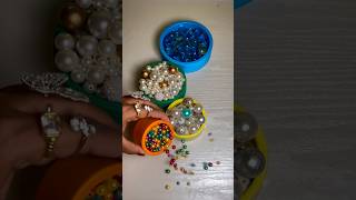 🌈💙New oddly satisfying asmr incredible beads moments,Beads video, pearl beads,pebbles asmr shorts