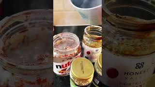 How to remove labels from glass jars Reusable bottles