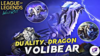 นักรบมังกร Duality Dragon Volibear จอมย้ำกระหม่อม!! : WildRift