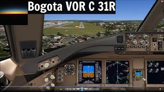 [FSX] PMDG 777-300ER Bogota (SKBO) VOR C 31R