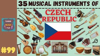 35 MUSICAL INSTRUMENTS OF CZECH REPUBLIC | LESSON #99 |  MUSICAL INSTRUMENTS | LEARNING MUSIC HUB